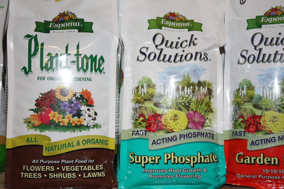 Fertilizers pleasant view nurseries